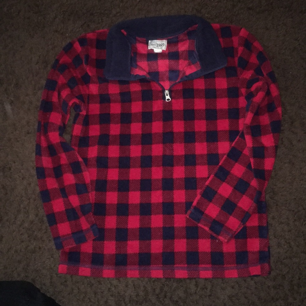 Boys zip up sweater